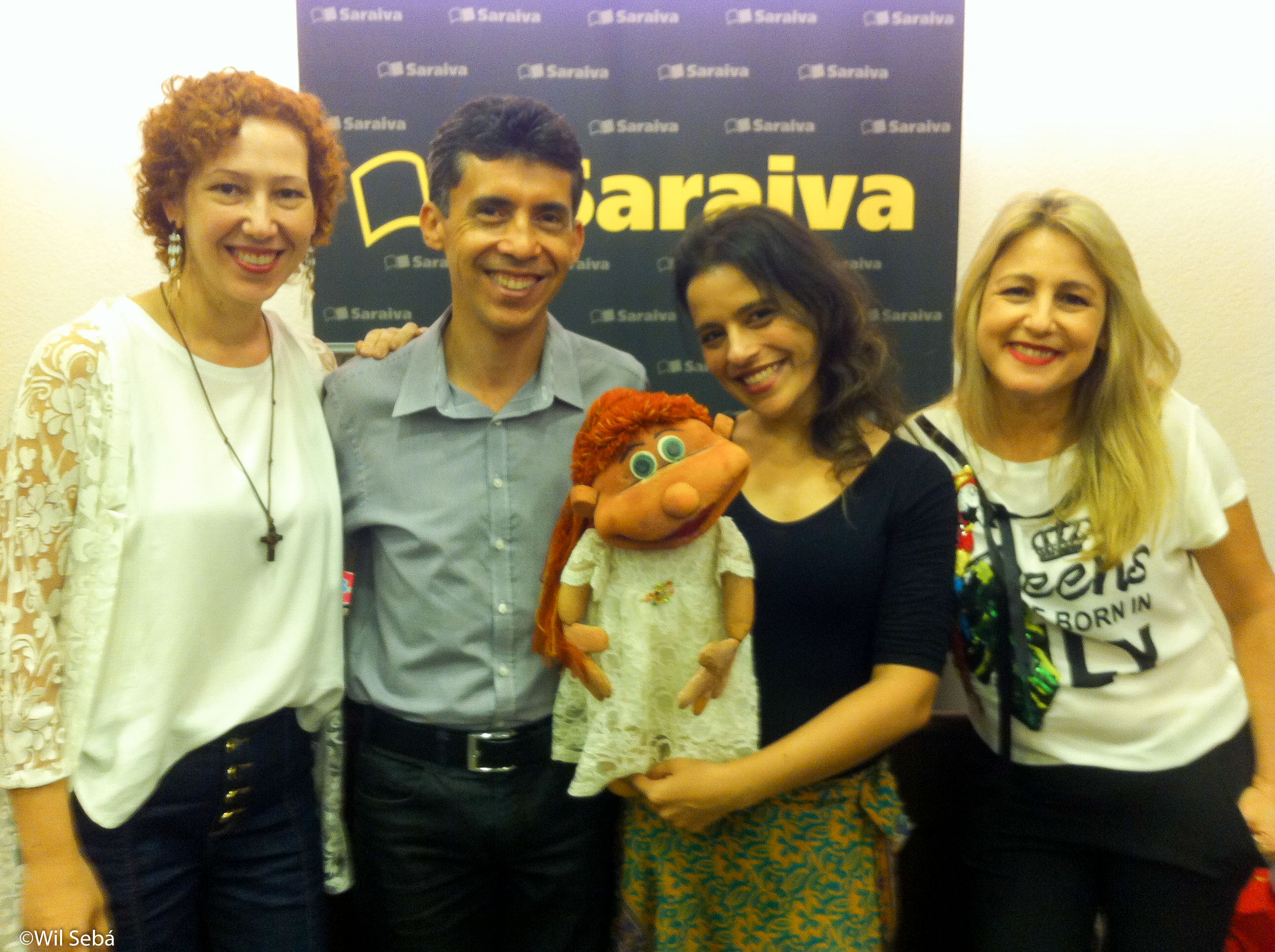 Wil Sebá em Livraria Saraiva Campinas