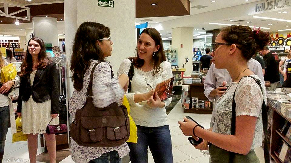 Mochila Literária Saraiva Campinas Escritores Samanta Holtz