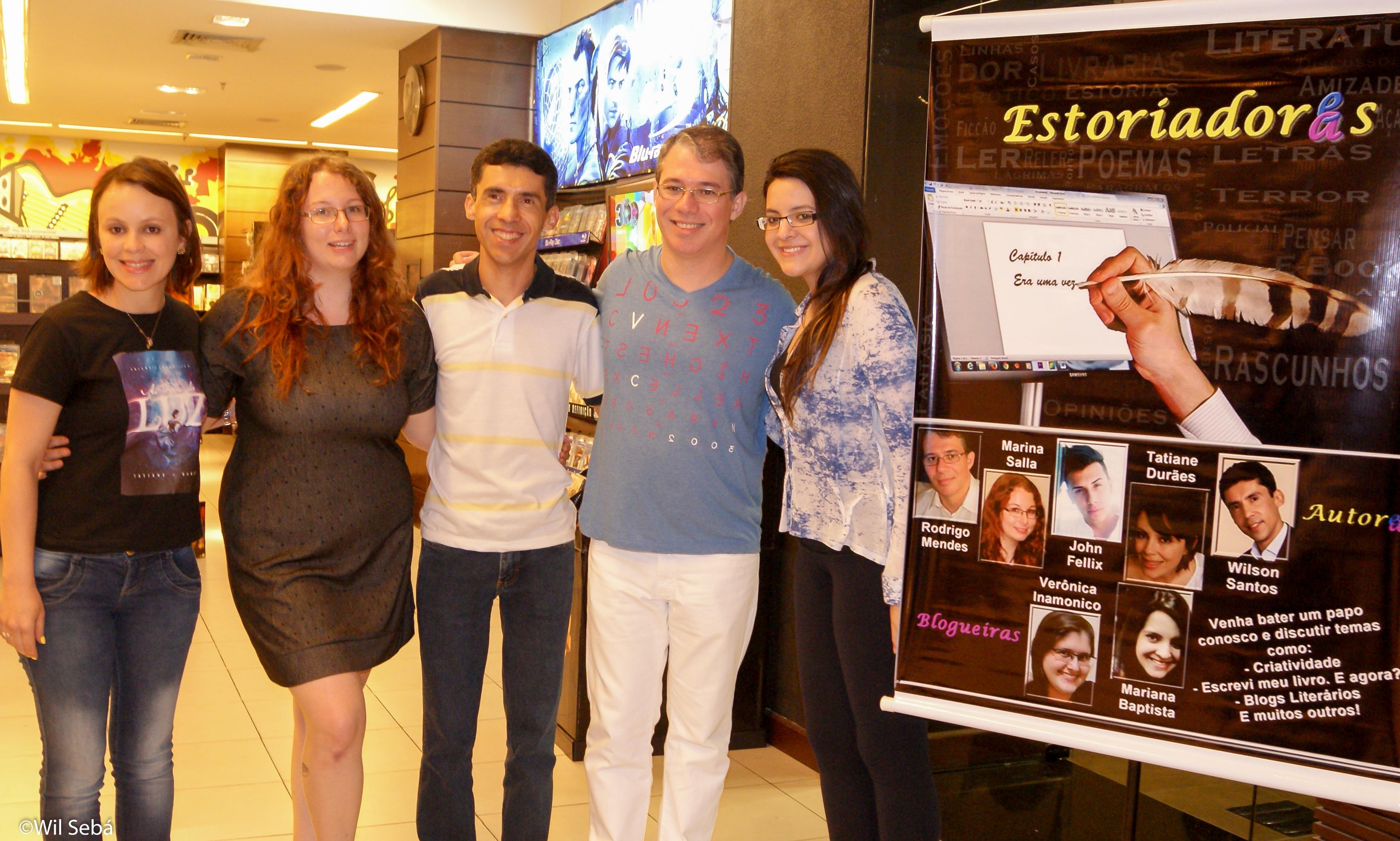 Evento Literário Estoriadores Livraria Saraiva