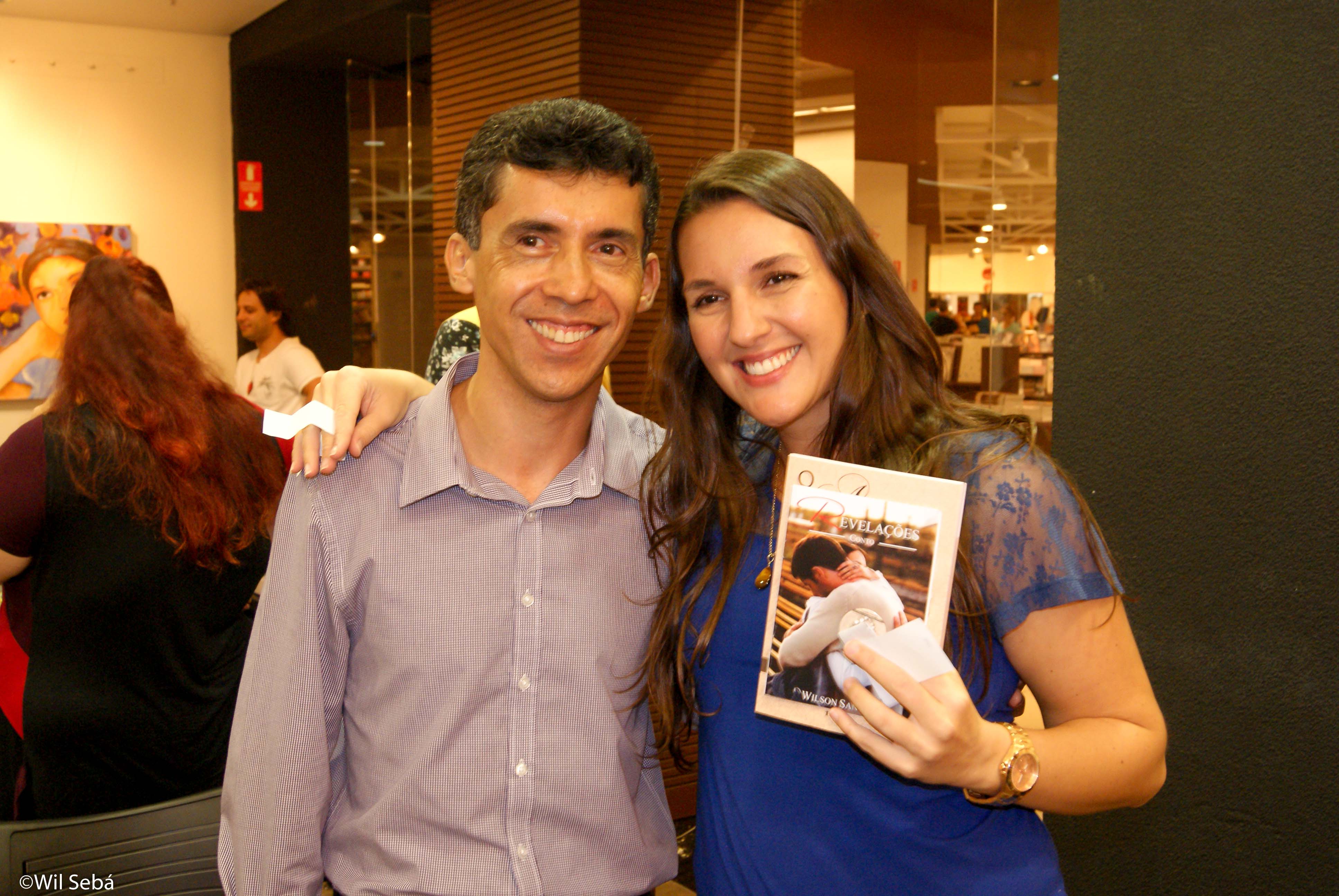 Wil Sebá com Samanta Holtz Saraiva Campinas