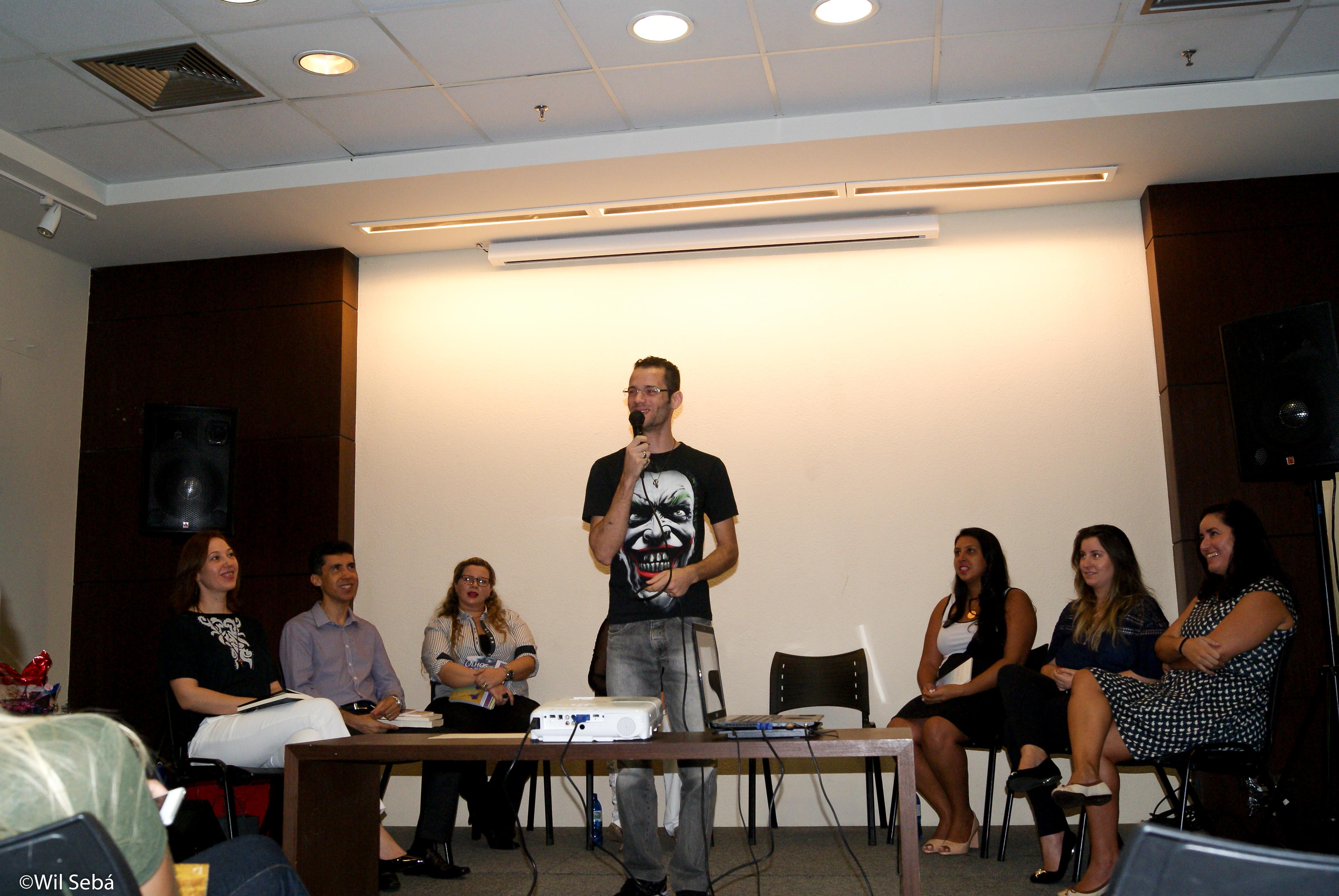 Wil Sebá Evento Amo Ler Brasil Saraiva Campinas