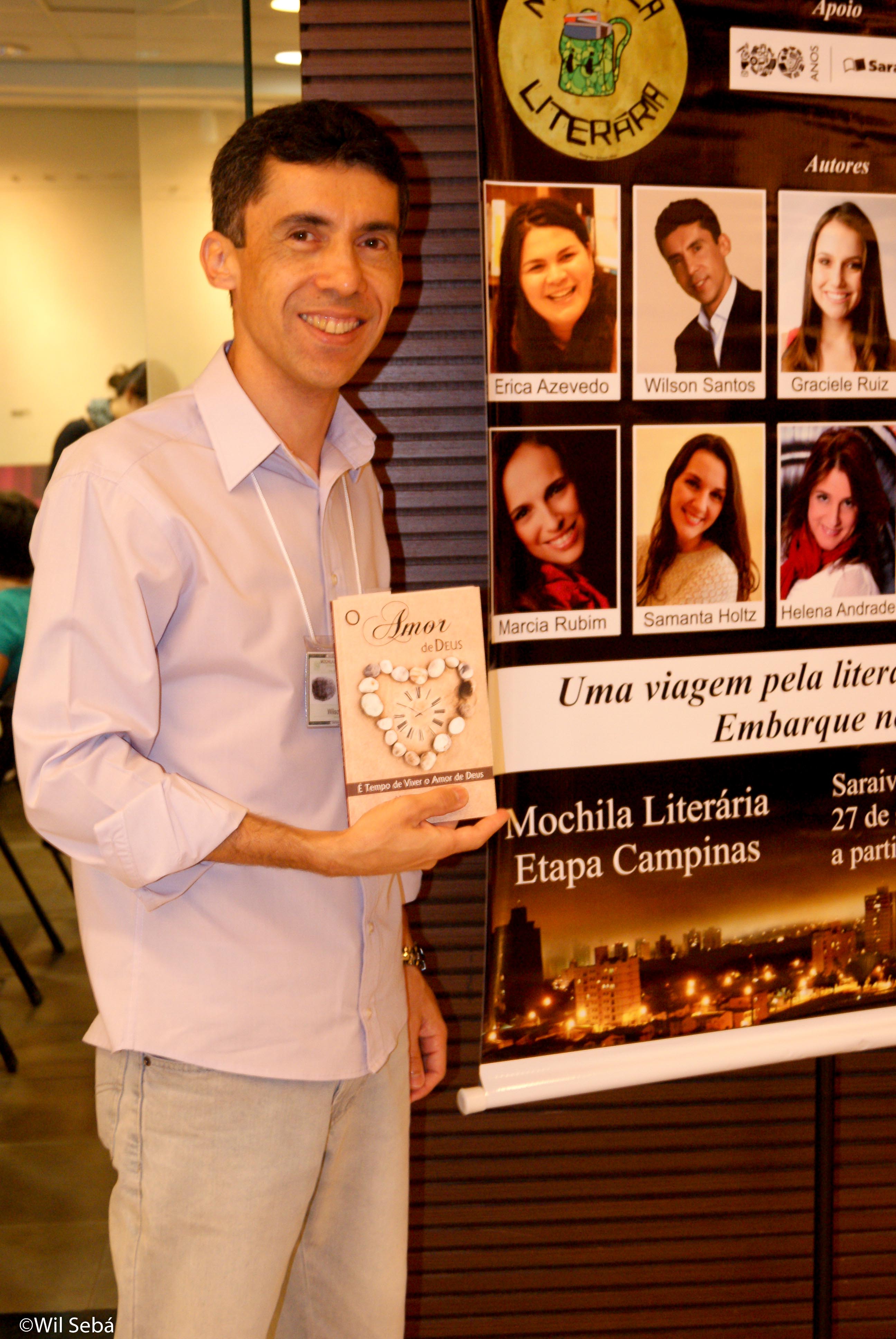 Mochila Literária Livraria Saraiva Campinas