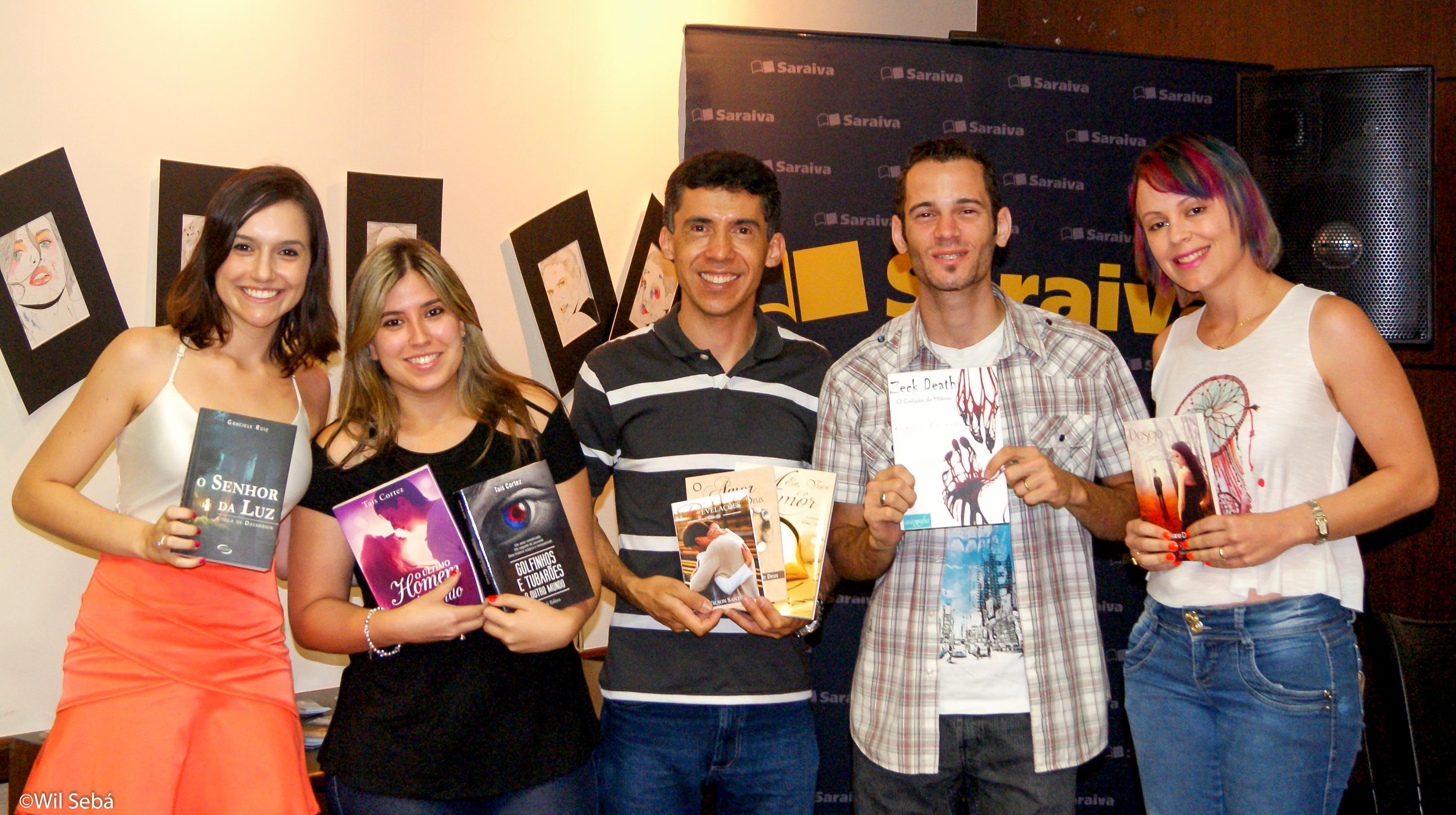 Evento Literário Estoriadores Livraria Saraiva