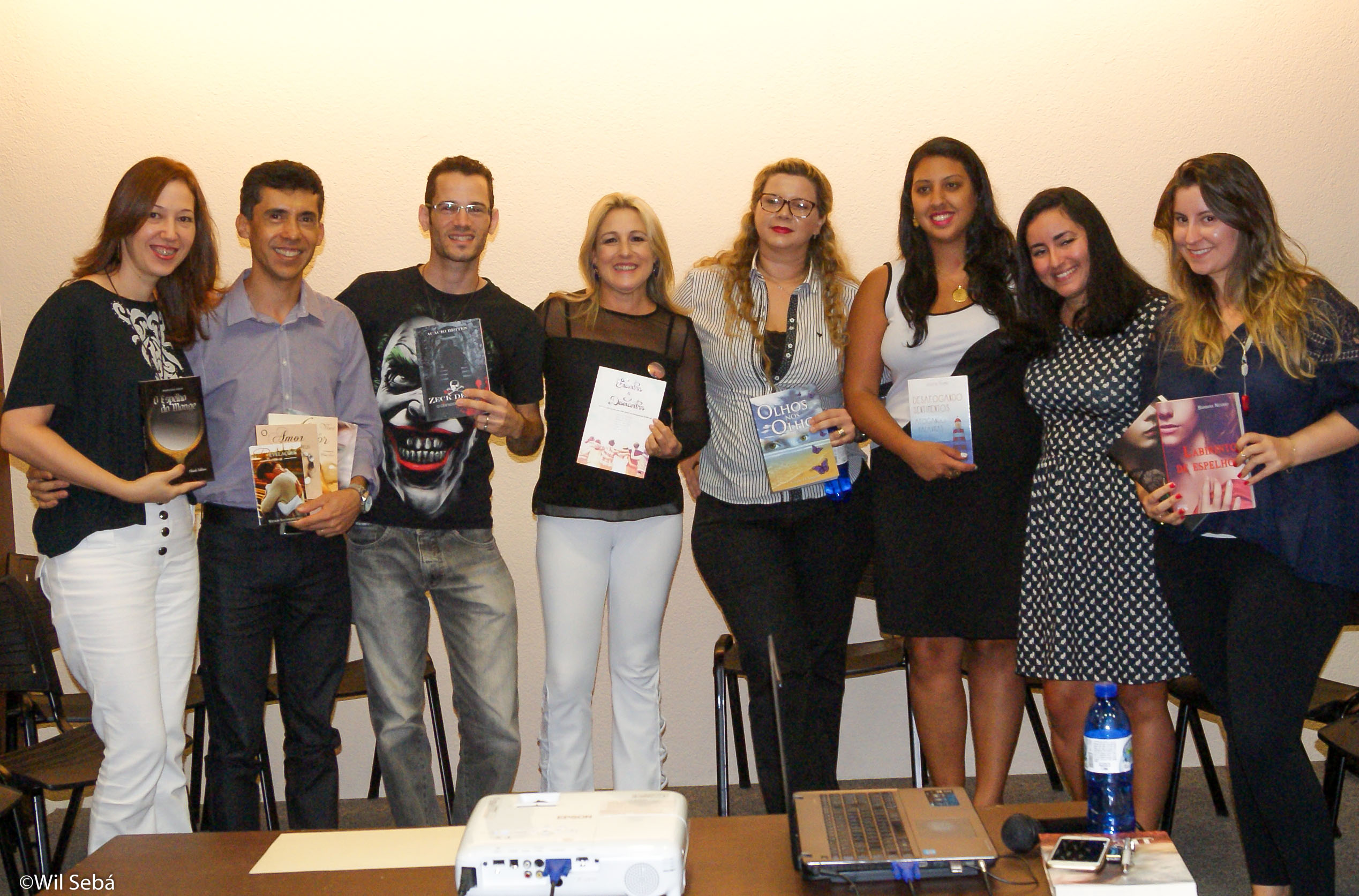 Wil Sebá em Evento Amo Ler Brasil Saraiva Campinas